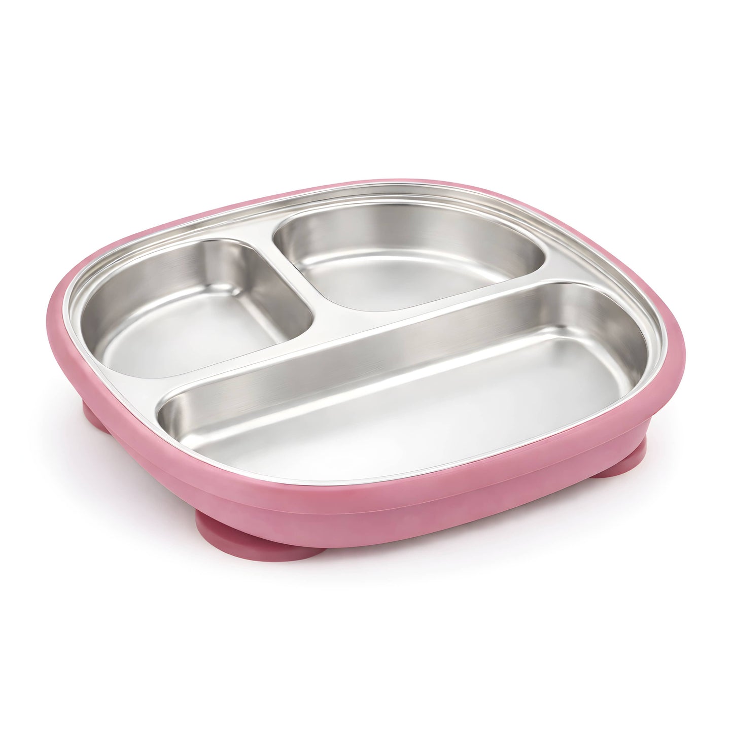 BABY BLISS Stainless Steel Silicone Suction Plate