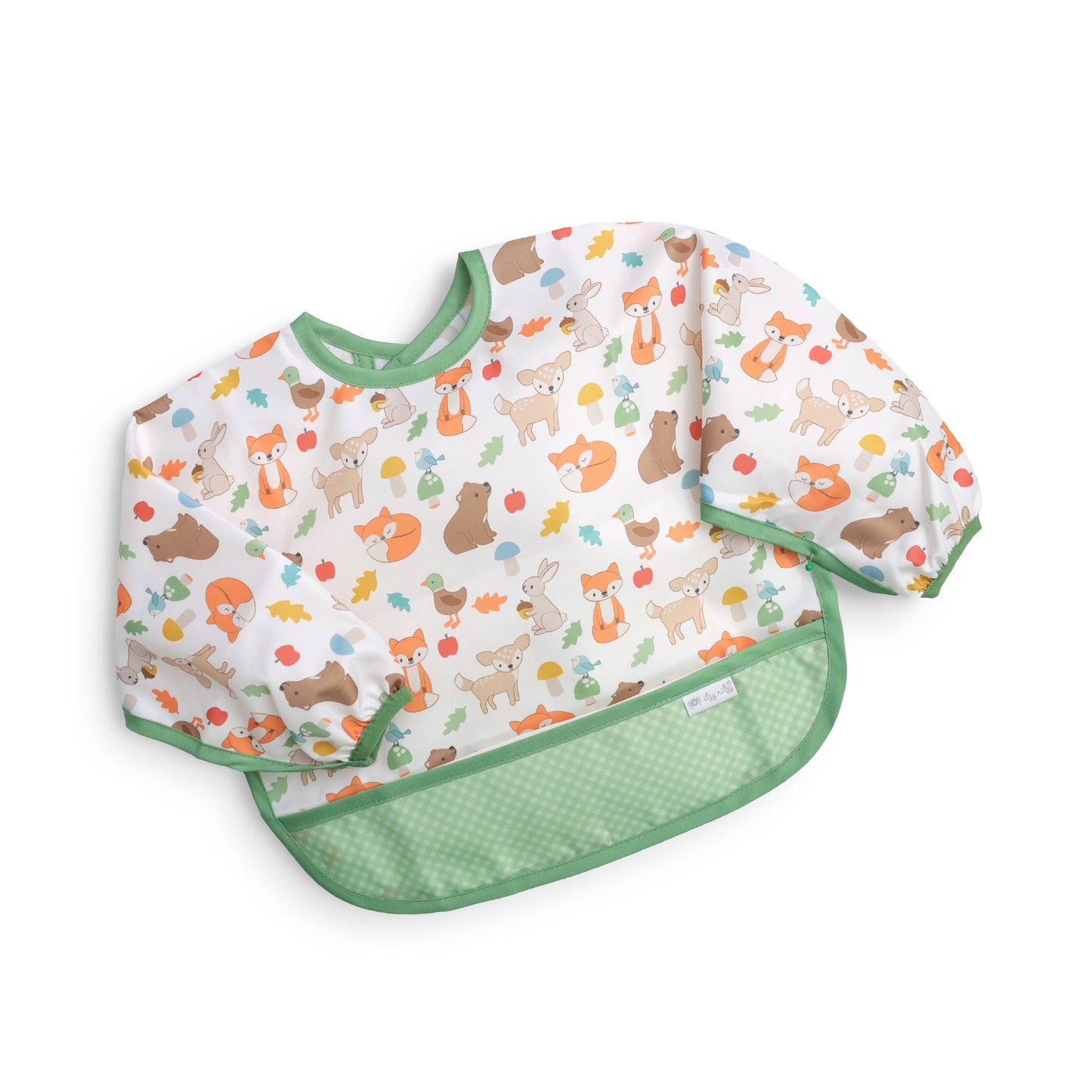 *NEW* Itzy Everywhere Bib™ - Long Sleeve Water-resistant Bib: Woodland