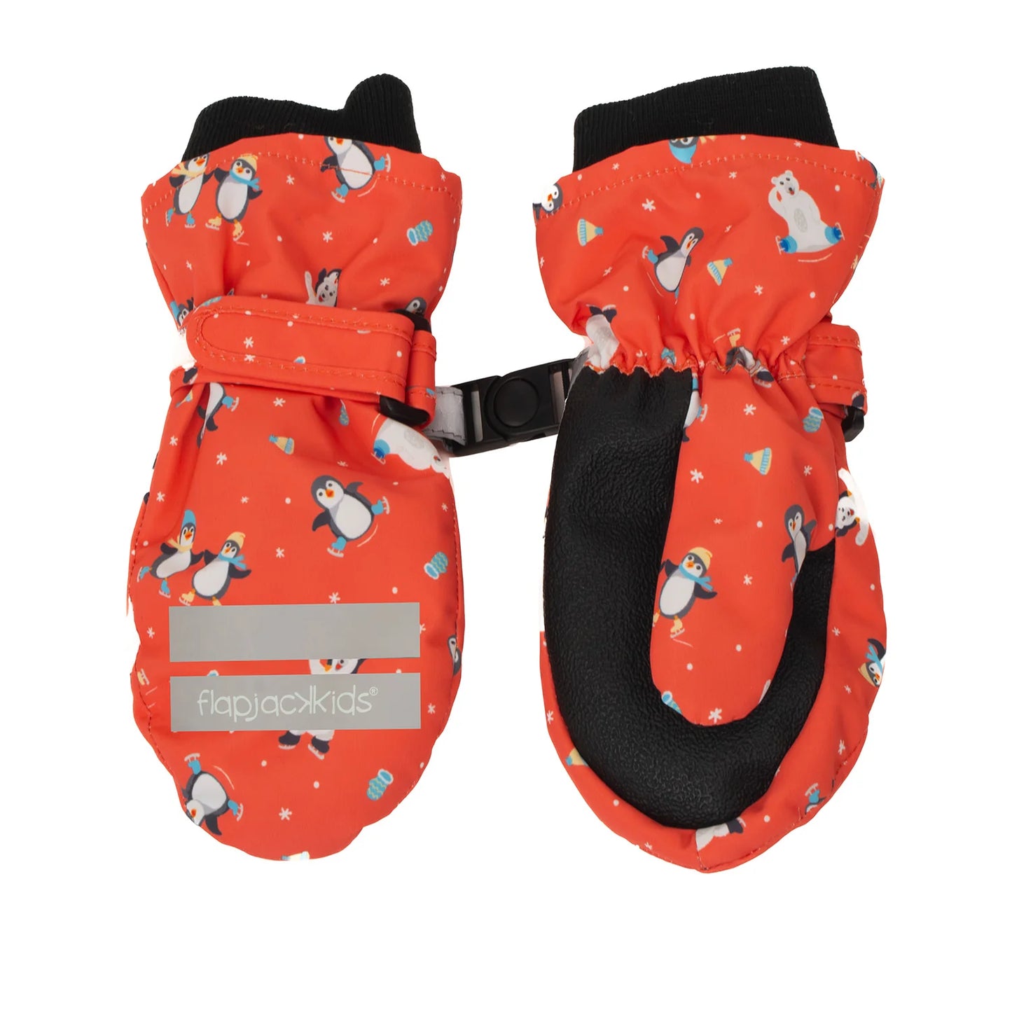 FLAPJACKKIDS Water Repellent Ski Mittens