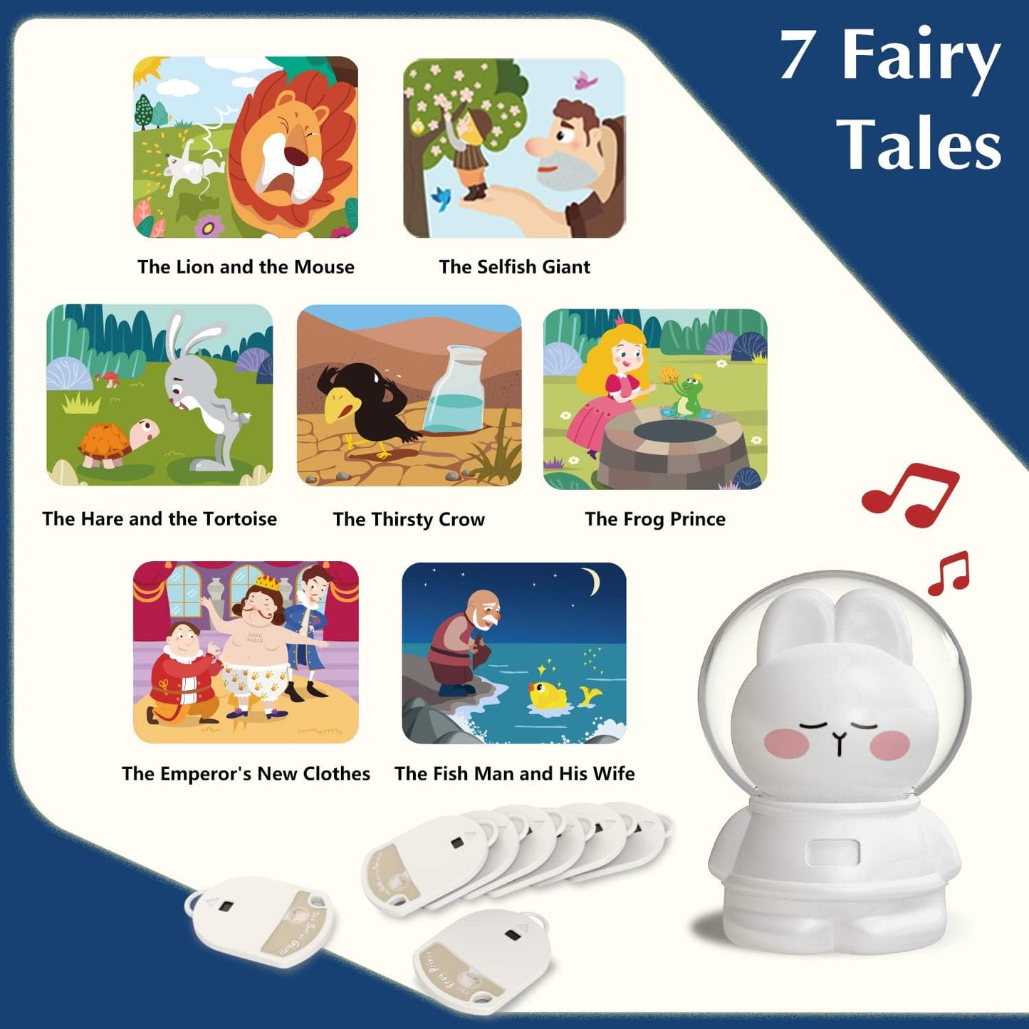 ZMOON – YELLOW bedtime audio story projector