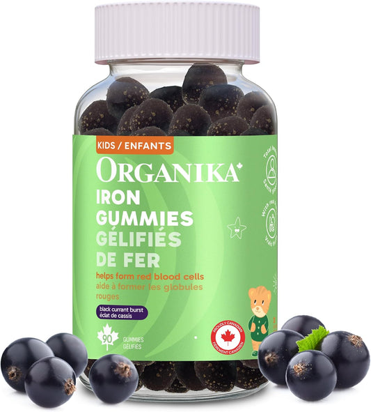ORGANIKA-KIDS IRON G UMMIES-BLK CURRANT