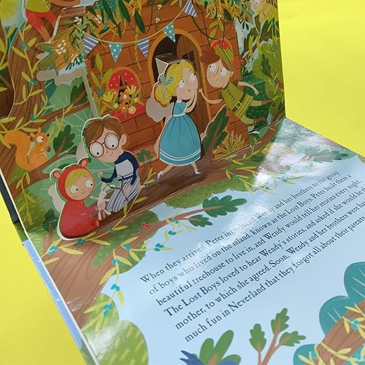 Peter Pan Fairy Tale Pop-Up Book