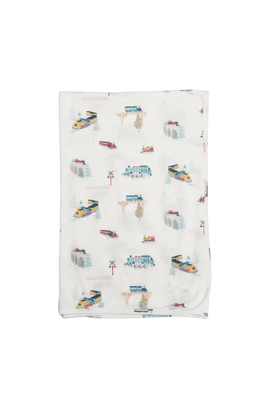 LOULOU LOLLIPOP AW23 - Stretch Knit Blanket - All Aboard