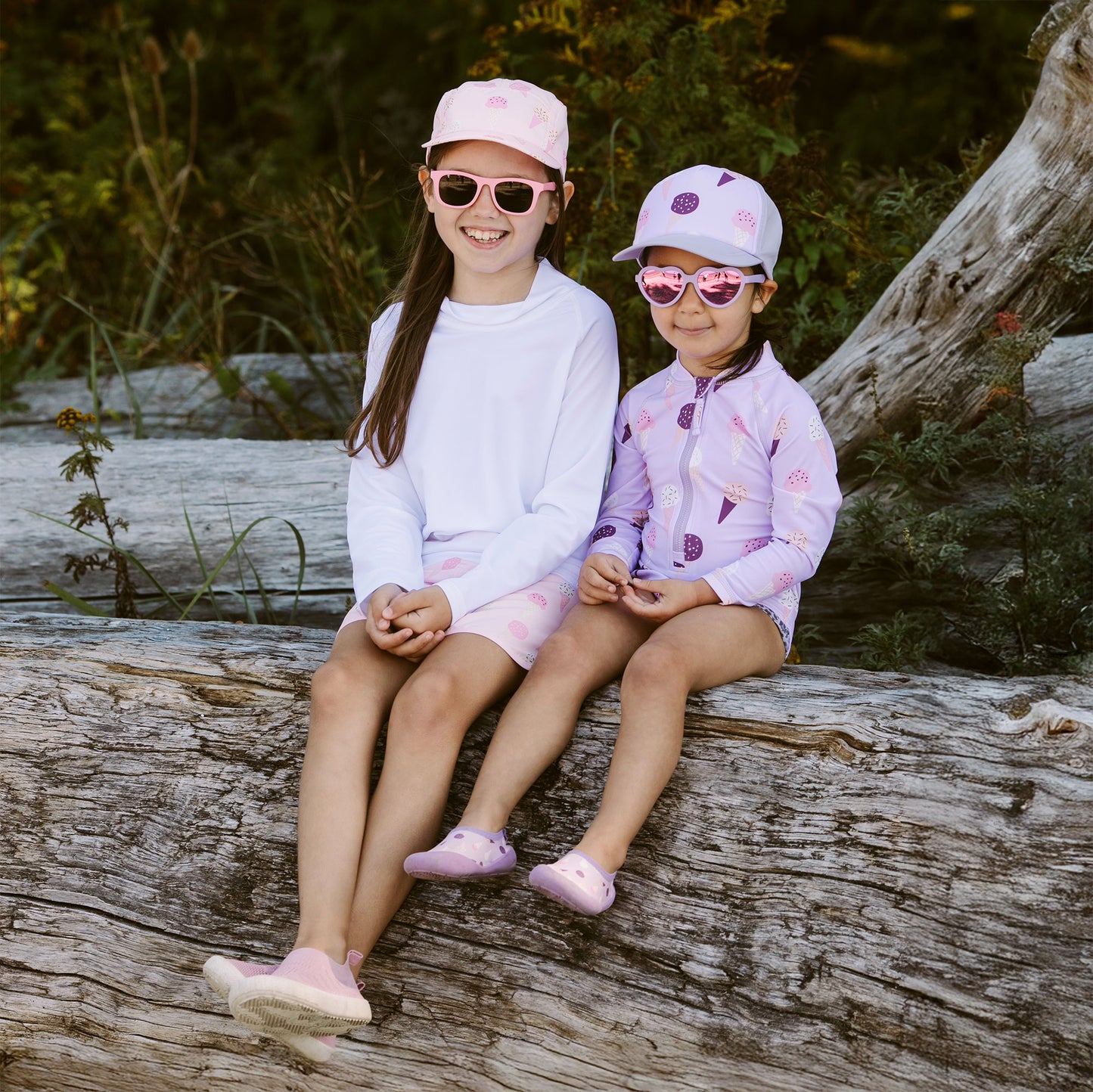 Jan and Jul Kids Five Panel SunLite Caps