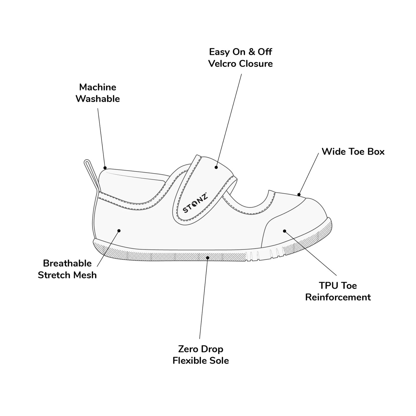 STONZ Cruiser™ Mary Jane Baby