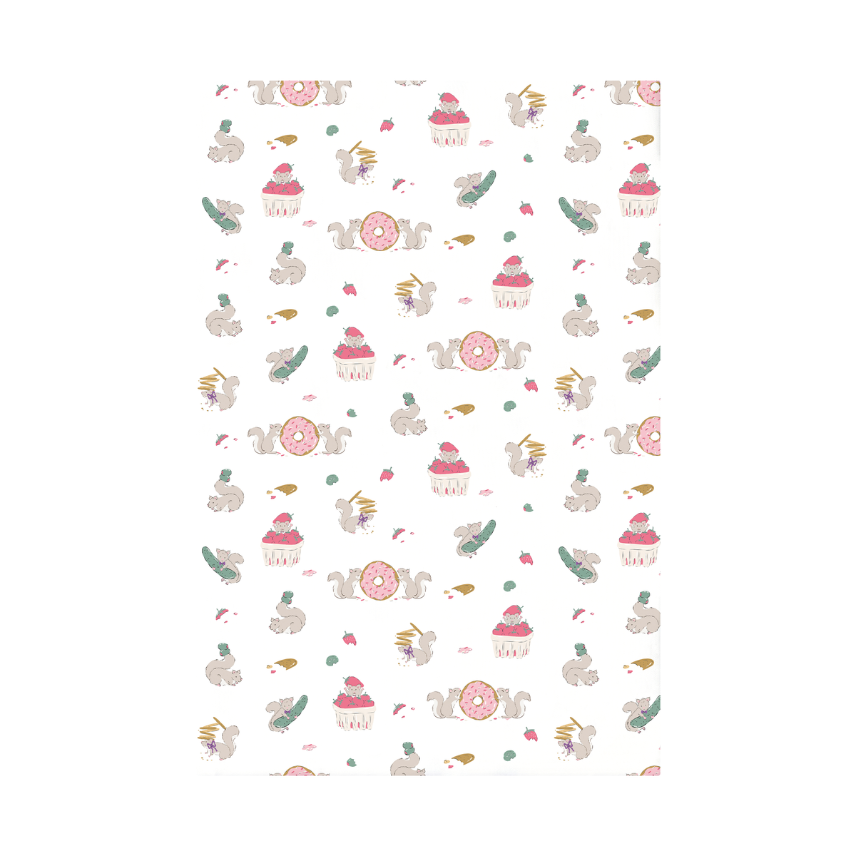 Nest Designs Bamboo Swaddle Blankie (Single) - Very Squirrelly