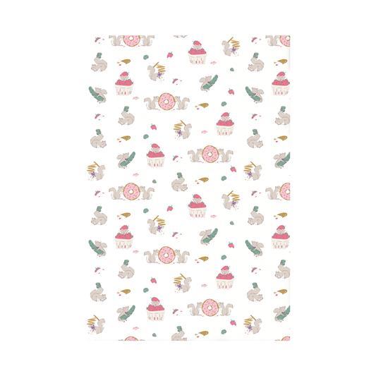 Nest Designs Bamboo Swaddle Blankie (Single) - Very Squirrelly