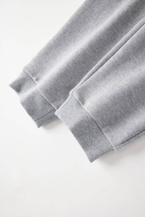 NORSU Organic Toddler French Terry Sweatpant-Mix Grey