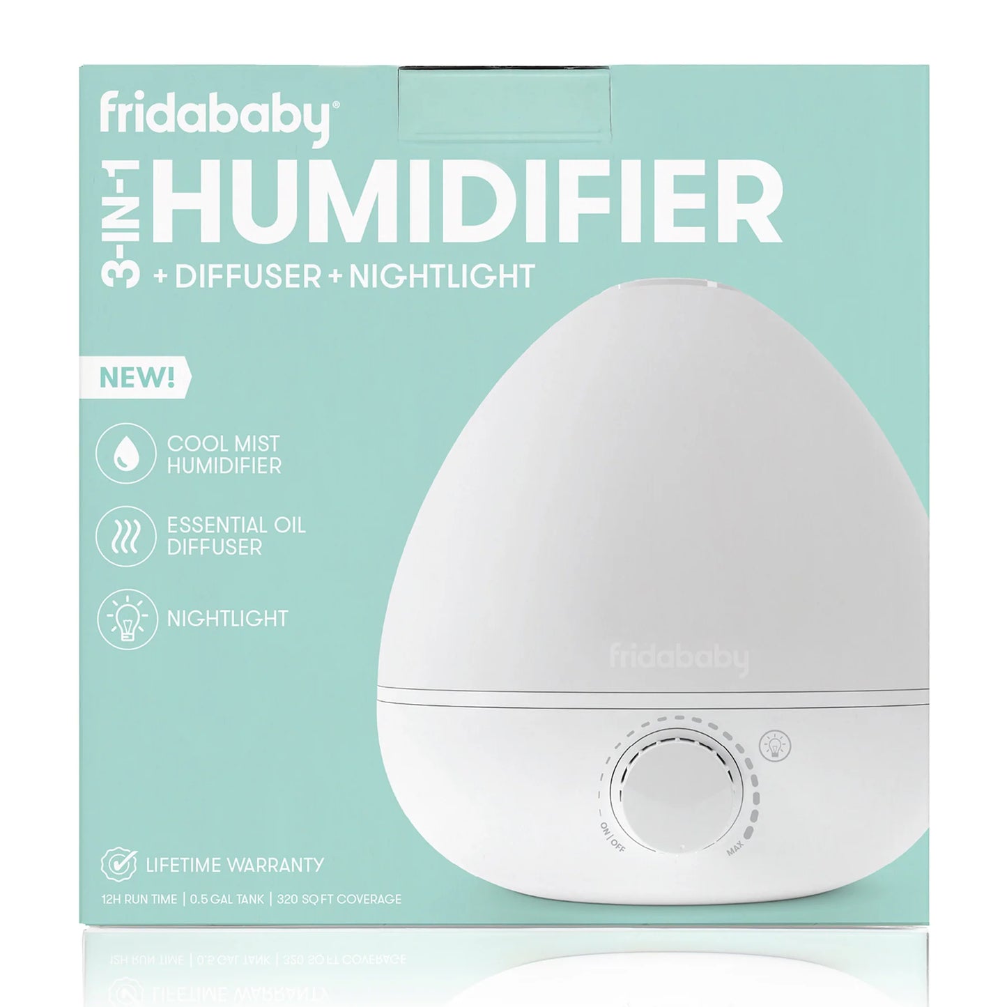 FRIDA BABY BreatheFrida 3-in-1 Humidifier Diffuser Nightlight