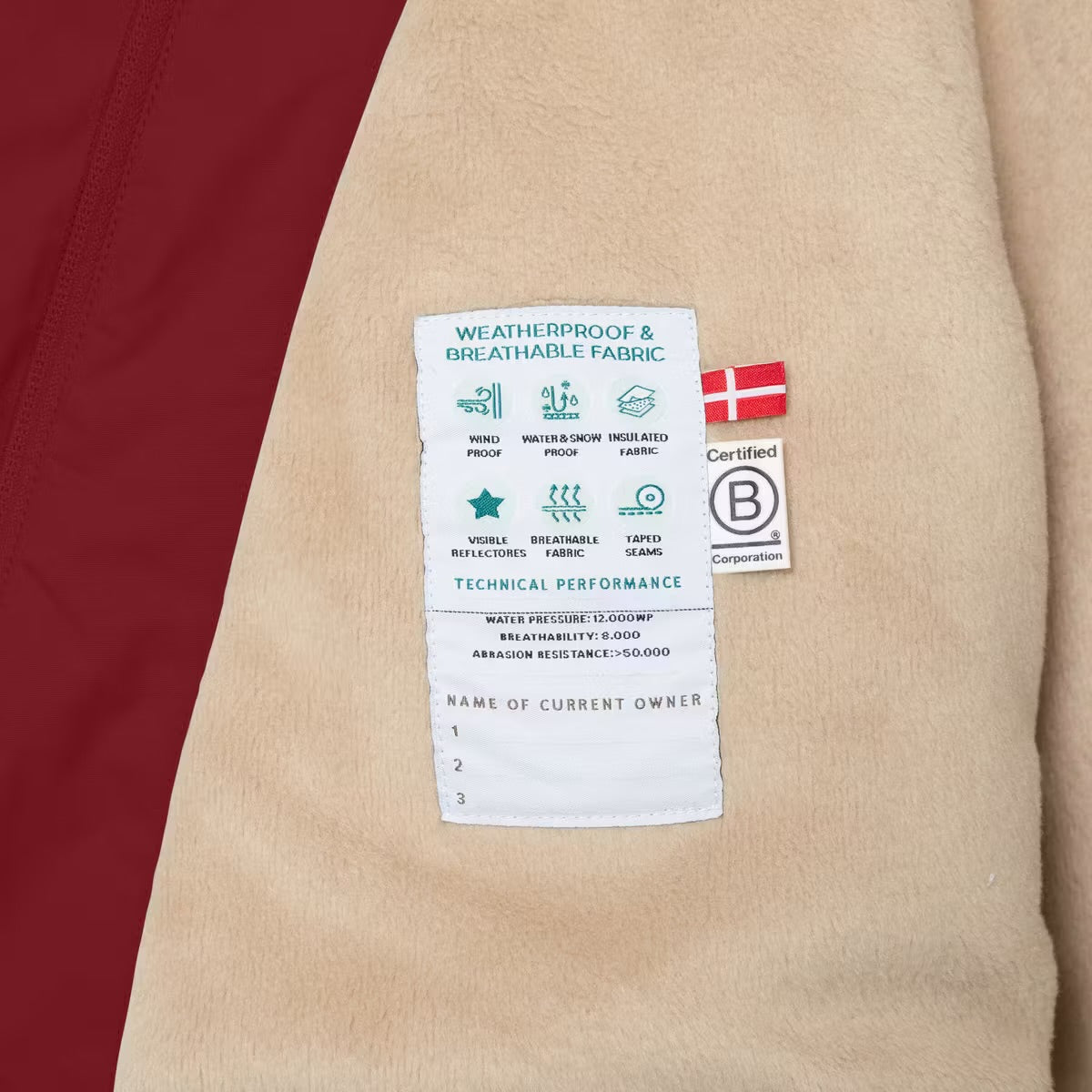 Mini A Ture MATWANG FLEECE LINED WINTER JACKET. GRS