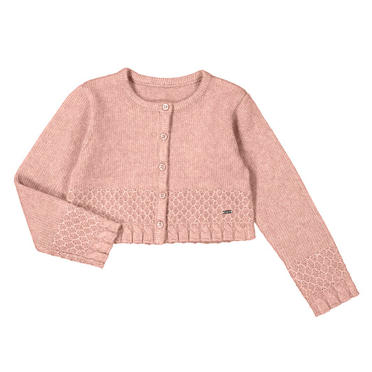 Mayoral Knit cardigan Rose