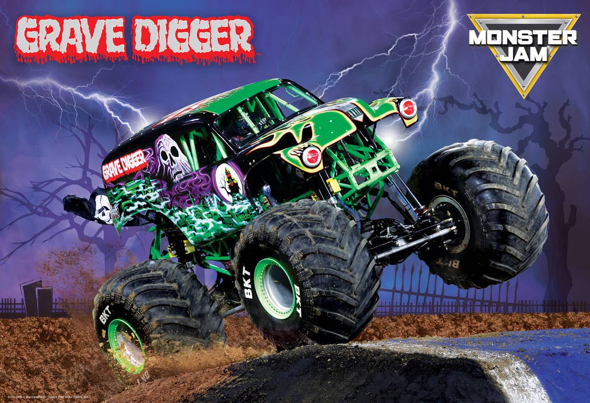 Grave Digger Monster Jam Lunch Bag
