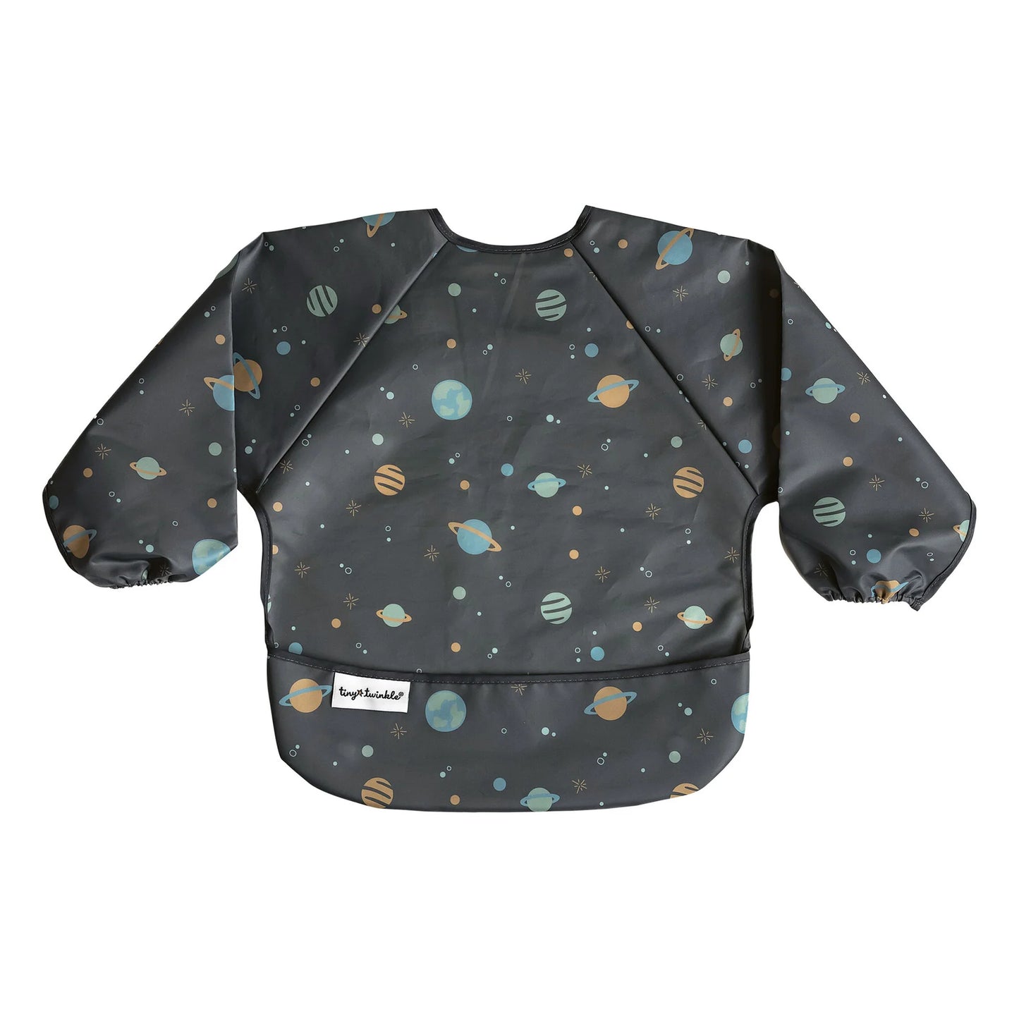 TINY TWINKLE Mess proof Full Sleeve Bib - Space