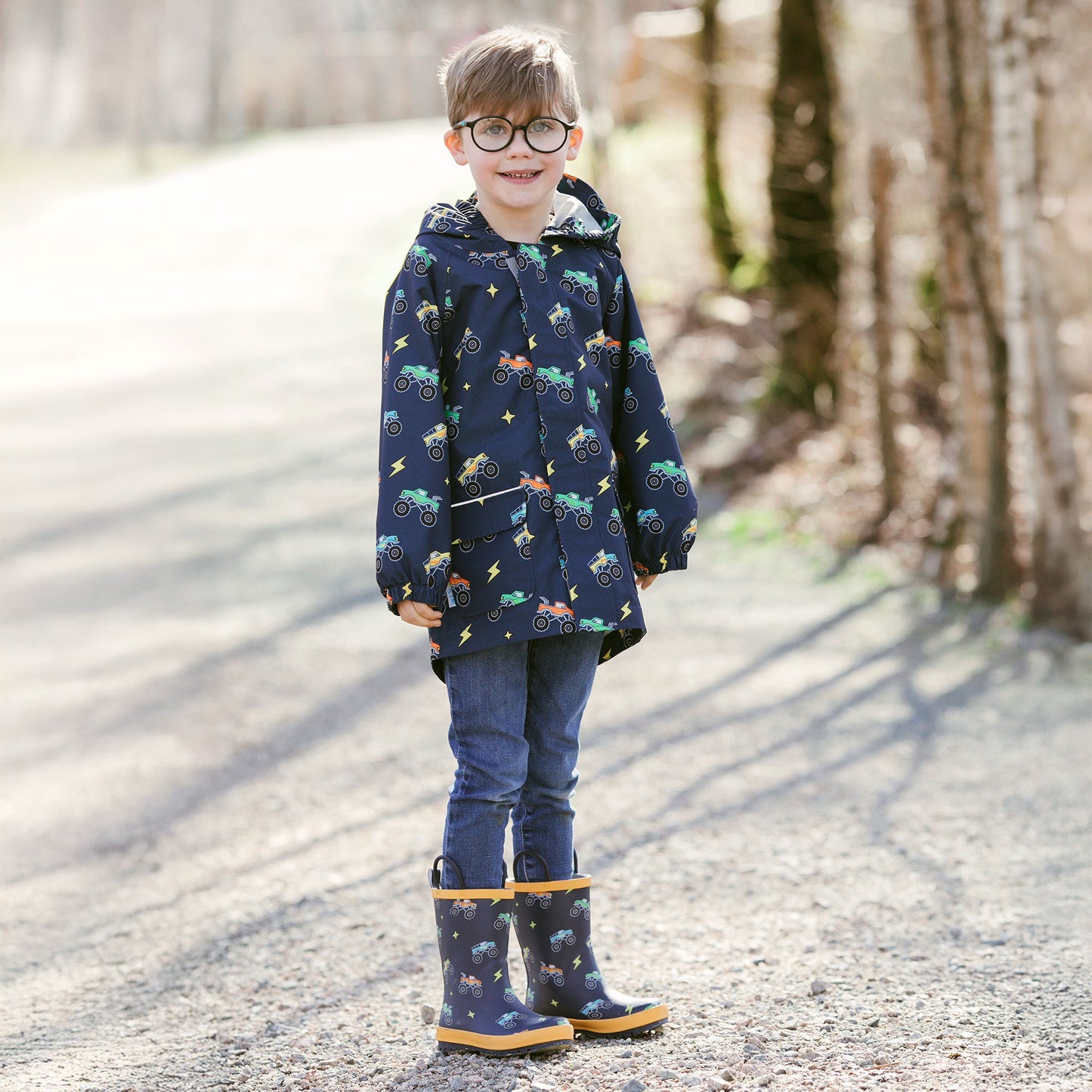 JAN and Jul | Puddle-Dry Waterproof Rain Jacket