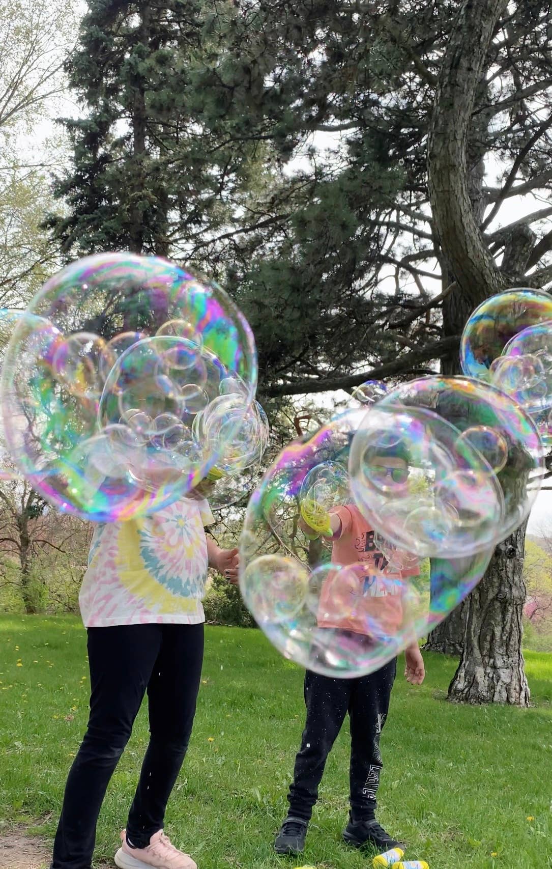 Bubble Bonanza Crazy Yoobbles Bubbles in Bubbles Machine Blower w/ solution