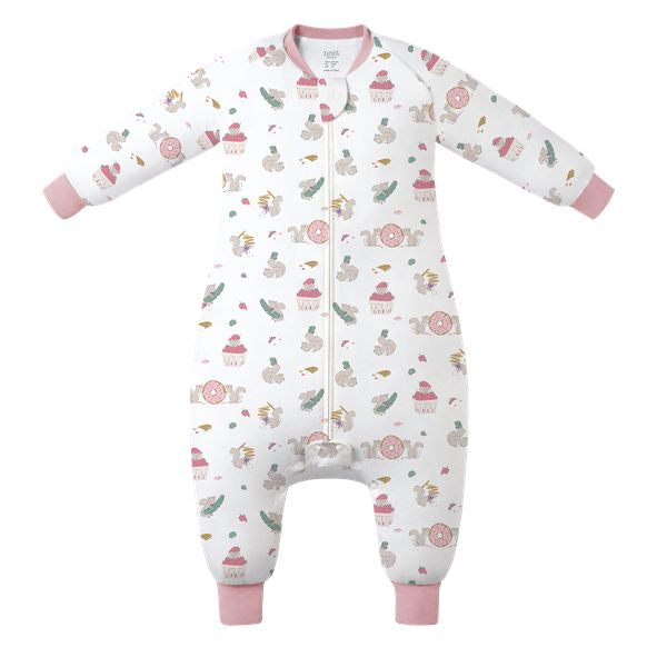 Nest Designs Long Sleeve Footed Sleep Bag 1.0 TOG