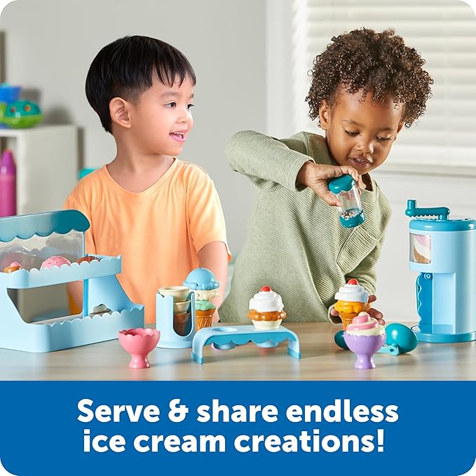 LEARNING RESOURCES SWIRLY SCOOPS ICE CREAM SHOPPE