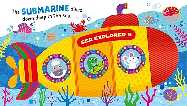 Vehicles (Touch and Feel Sound Board)