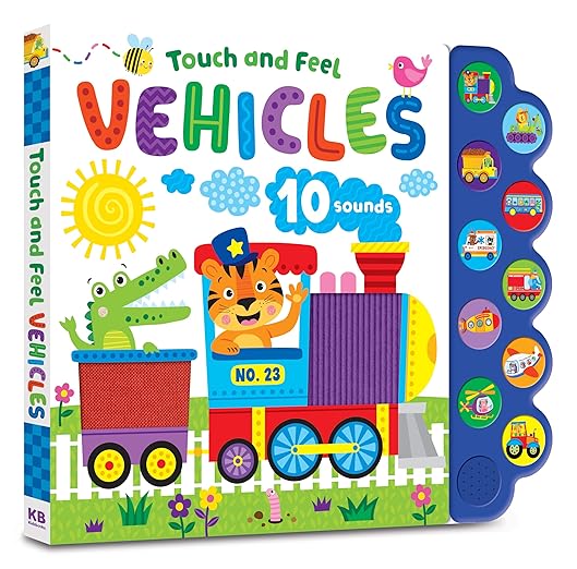 Vehicles (Touch and Feel Sound Board)