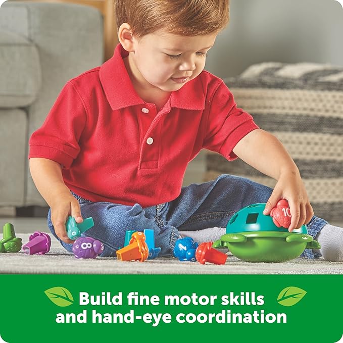 LEARNING RESOURCES SEYMOUR THE COUNTING SHAPES SEA TURTLE