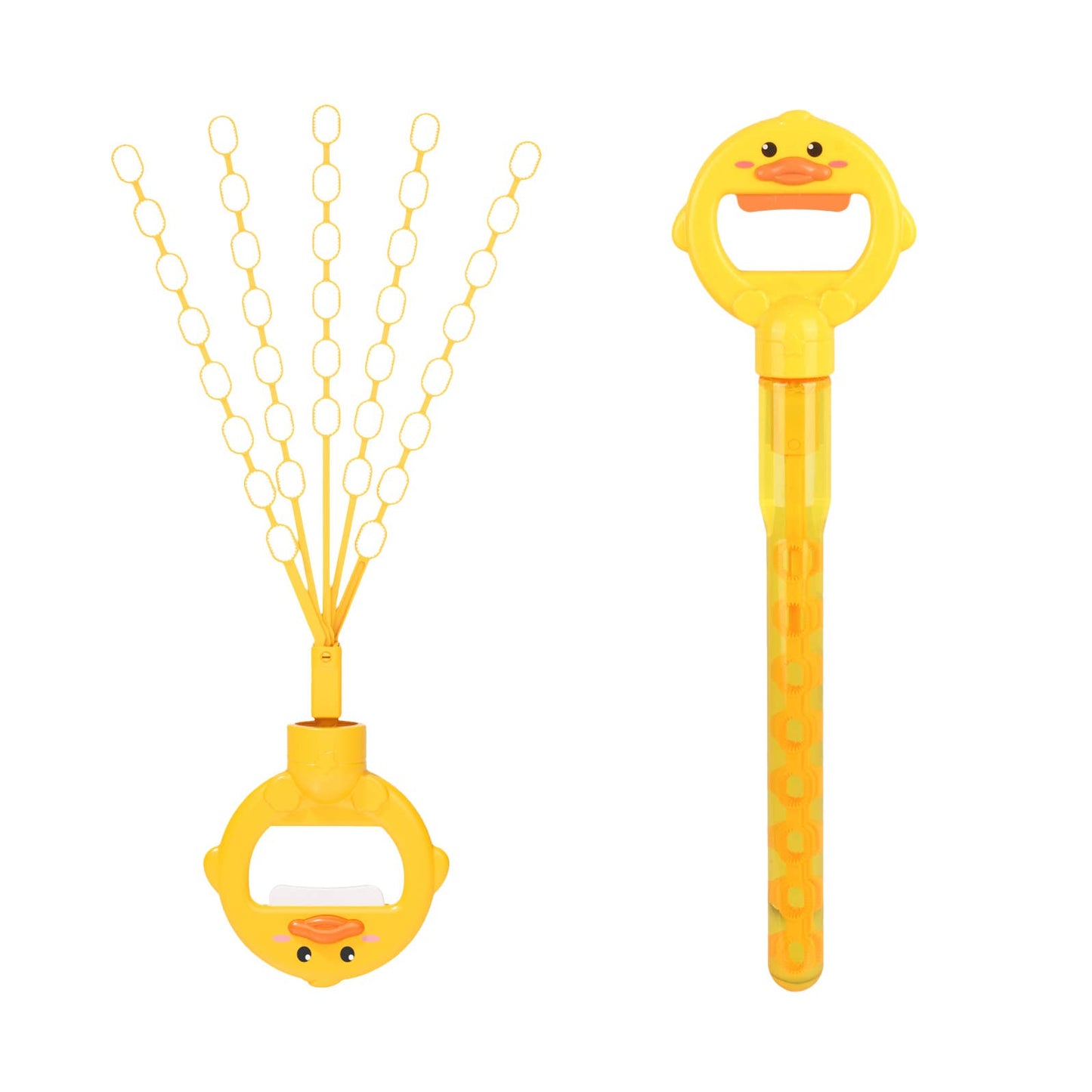 Duck 5 Expandable Wands Bubble Maker in Display