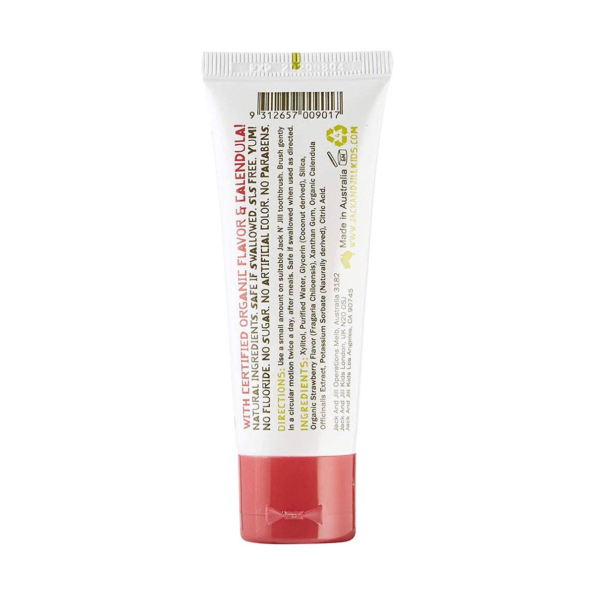 Jack N Jill Kids-Strawberry Toothpaste: Strawberry