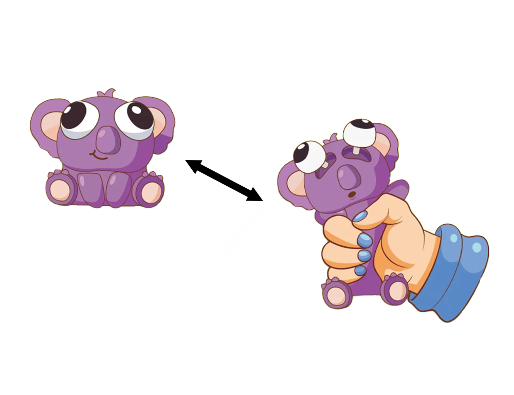 Squeeze Animal Eye Popper Toys – Soft Squishy Fidget