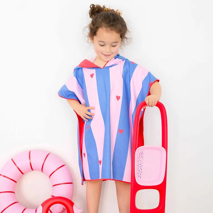 QUUT Beach/Bath Poncho - Cherry