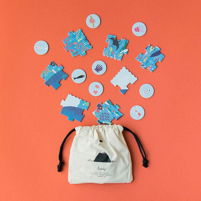 LONDJI Pocket Puzzle - My Little Ocean