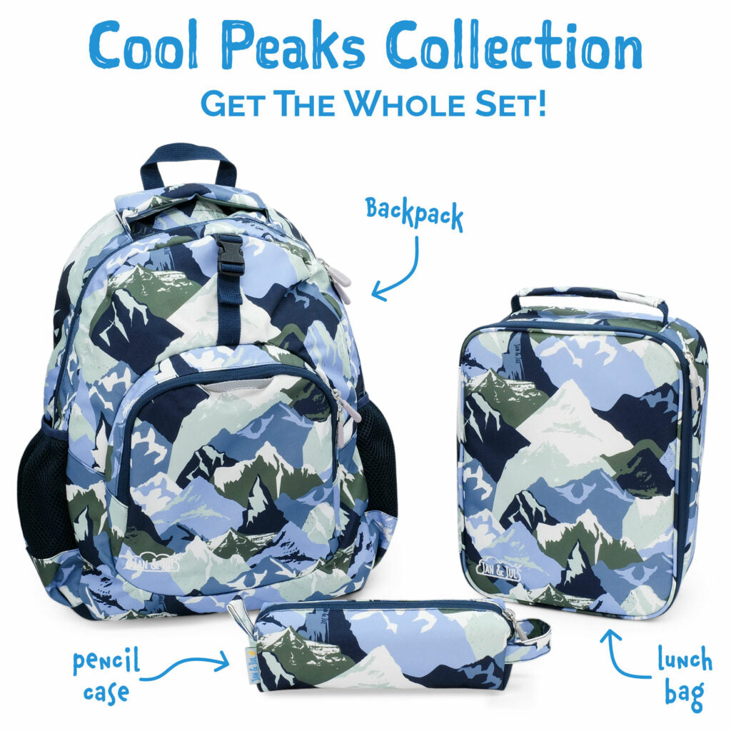 Jan and Jul  |Little Xplorer Kids Backpacks | Cool Peaks