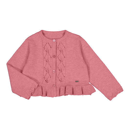 Mayoral Knit cardigan Blush