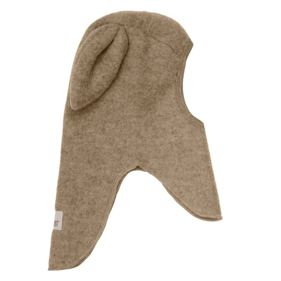 Huttelihut  Wool and Fleece Balaclava with Ears