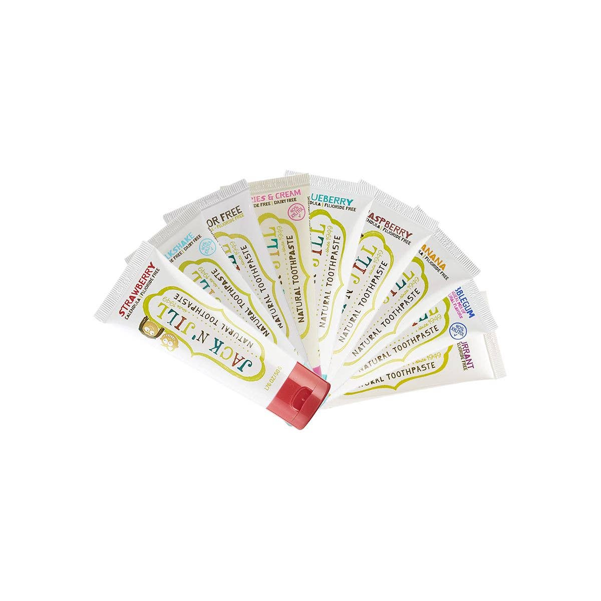 Jack N Jill Kids-Flavour Free toothpaste: Flavor Free
