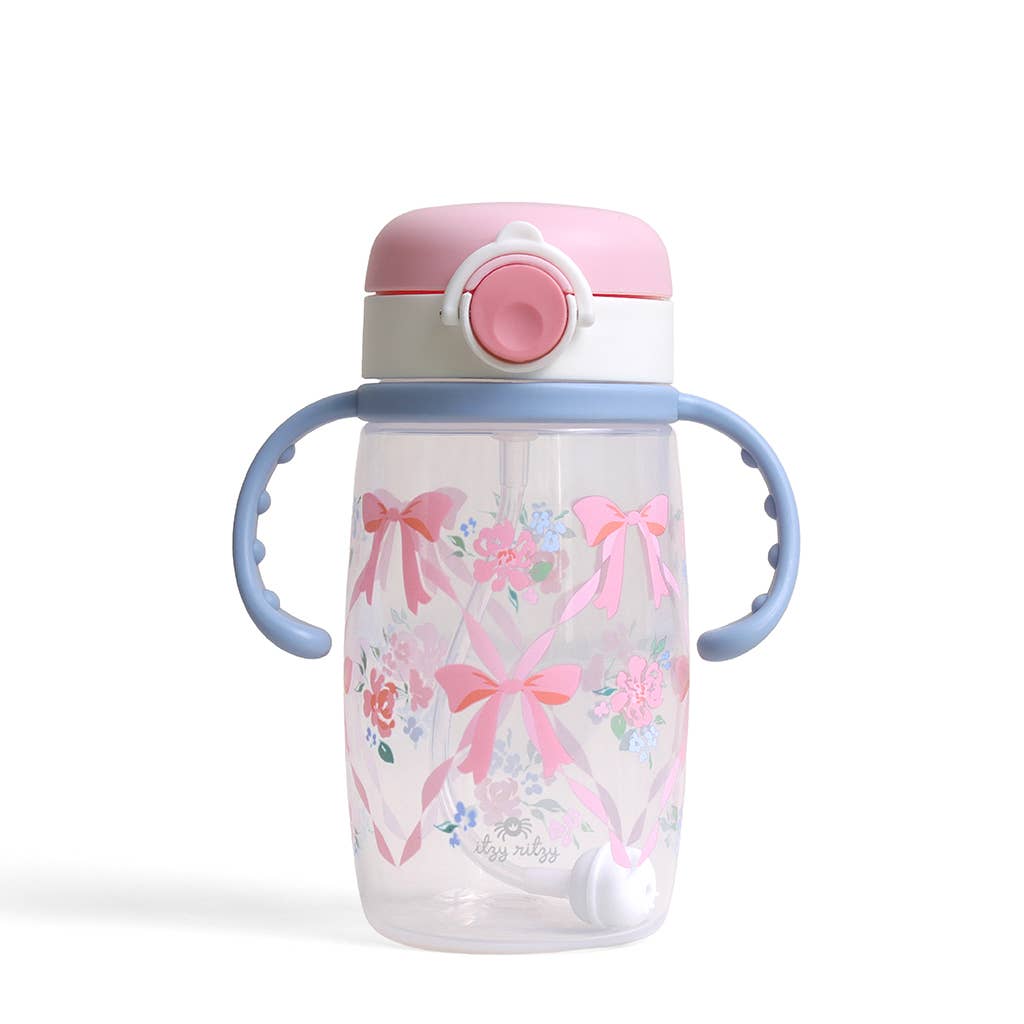 Itzy Sips™ - Straw Cup With Snap-Close Lid: Giddy Up!