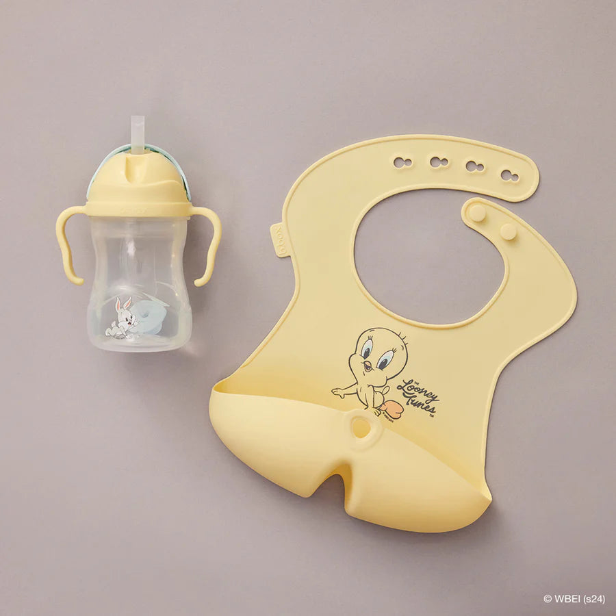 B. BOX Silicone Bib - Looney Tunes