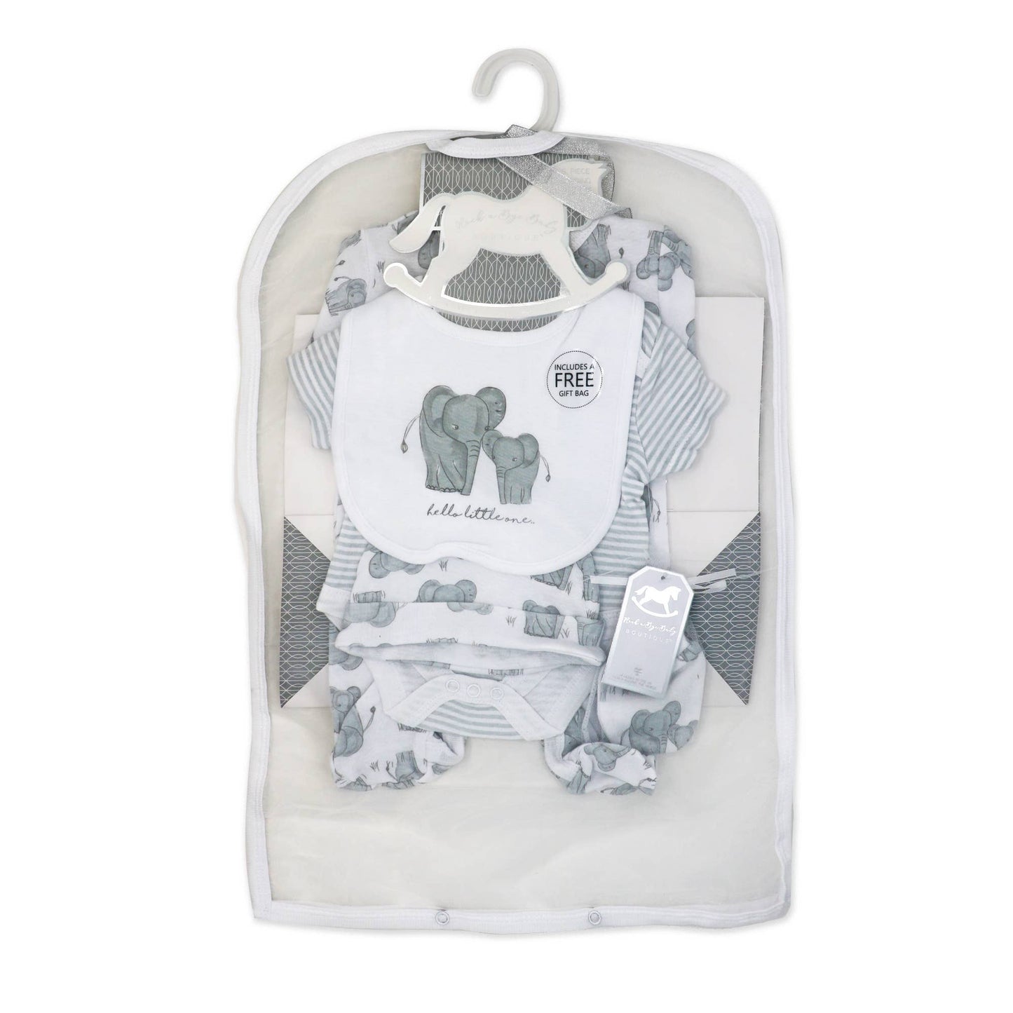 Neutral 5-Piece Multipack Set - Elephant