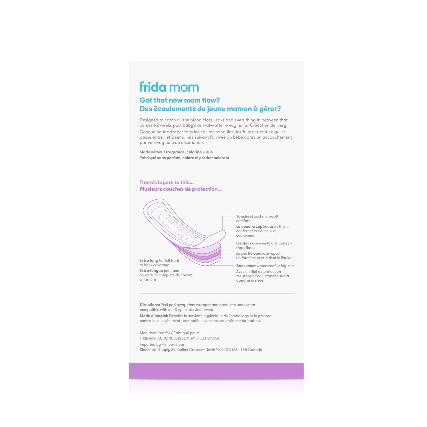 FRIDA MOM Postpartum Catch-All Pads