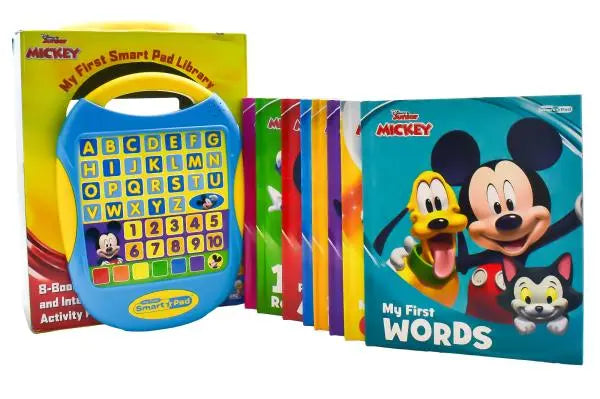 My First Smart Pad Library: Electronic Activity Pad and 8-Book Library (Disney Mickey Mouse Clubhouse)