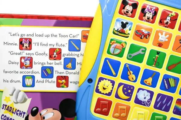 My First Smart Pad Library: Electronic Activity Pad and 8-Book Library (Disney Mickey Mouse Clubhouse)