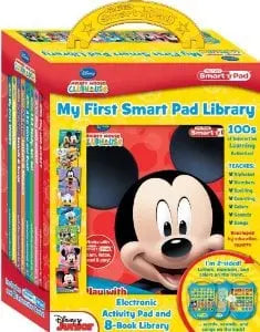 My First Smart Pad Library: Electronic Activity Pad and 8-Book Library (Disney Mickey Mouse Clubhouse)