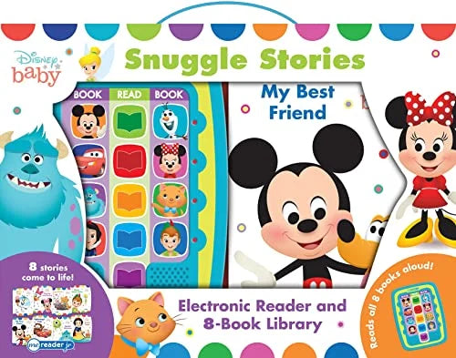 Snuggle Stories: Electronic Reader and 8-Book Library (Disney Baby)