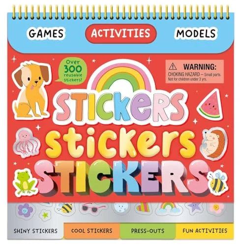 Stickers, Stickers, Stickers: With Games Activities and Models