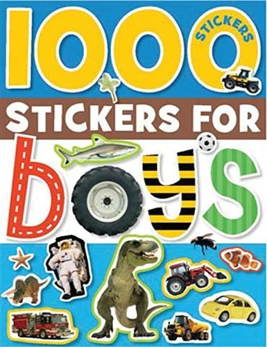 1000 Stickers For Boys