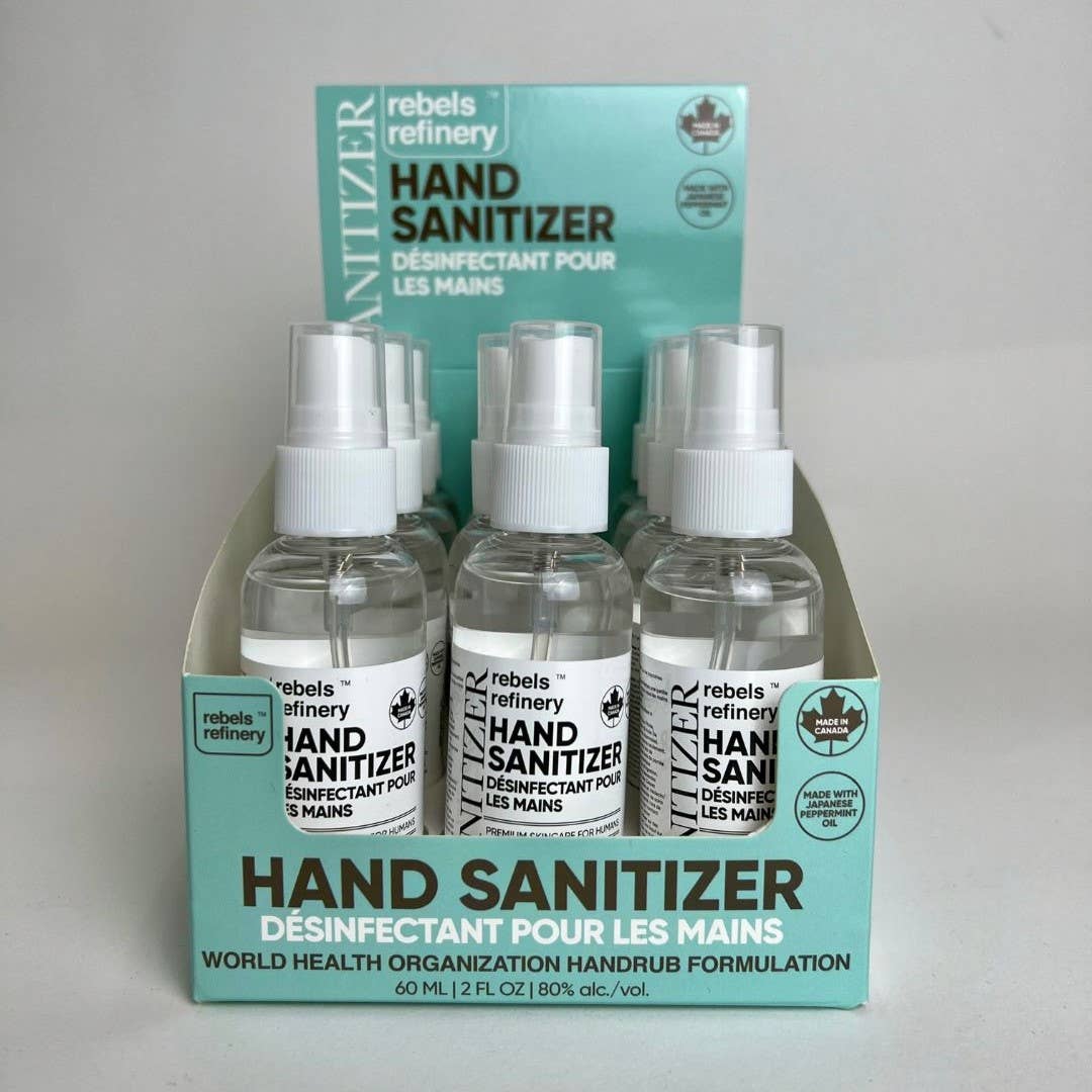 12 Pack Hand Sanitizers + DISPLAY