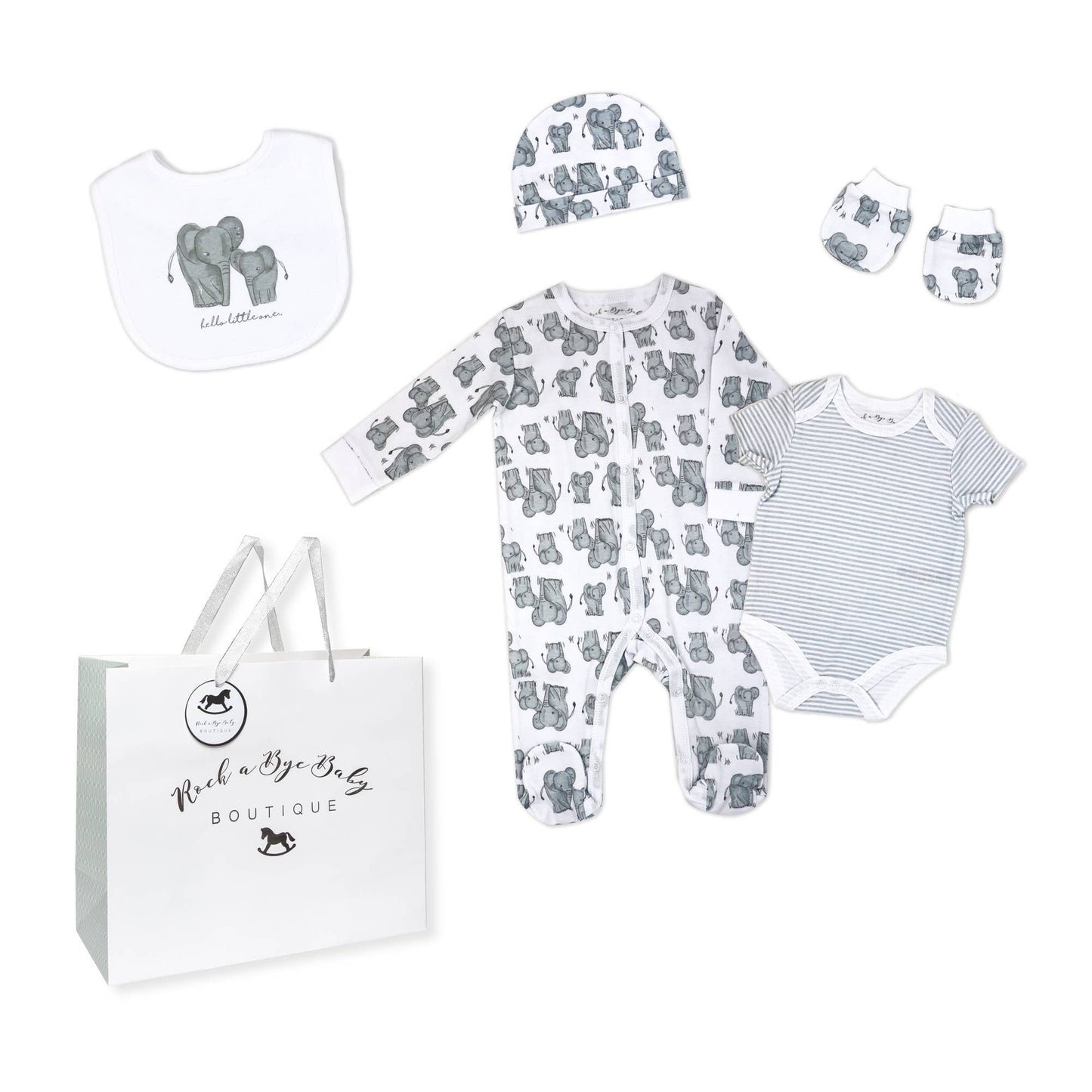 Neutral 5-Piece Multipack Set - Elephant