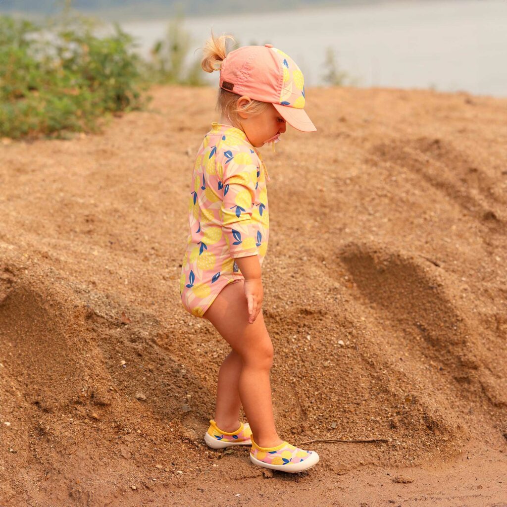 Jan and Jul  | Kids Water Shoes - Summer Citrus