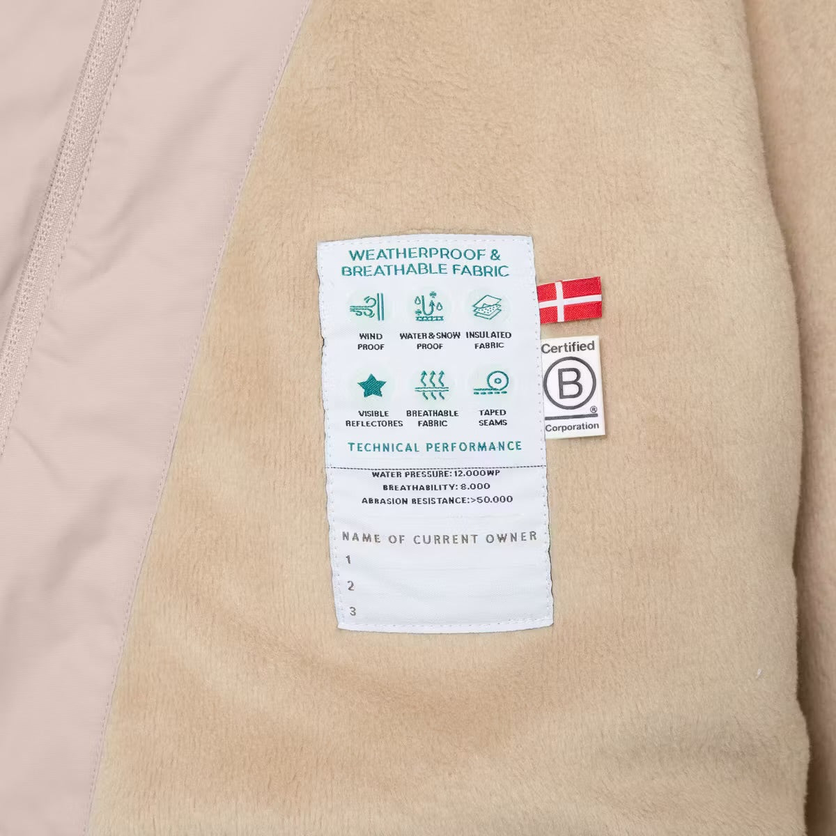 Mini A Ture MATWANG FLEECE LINED WINTER JACKET. GRS