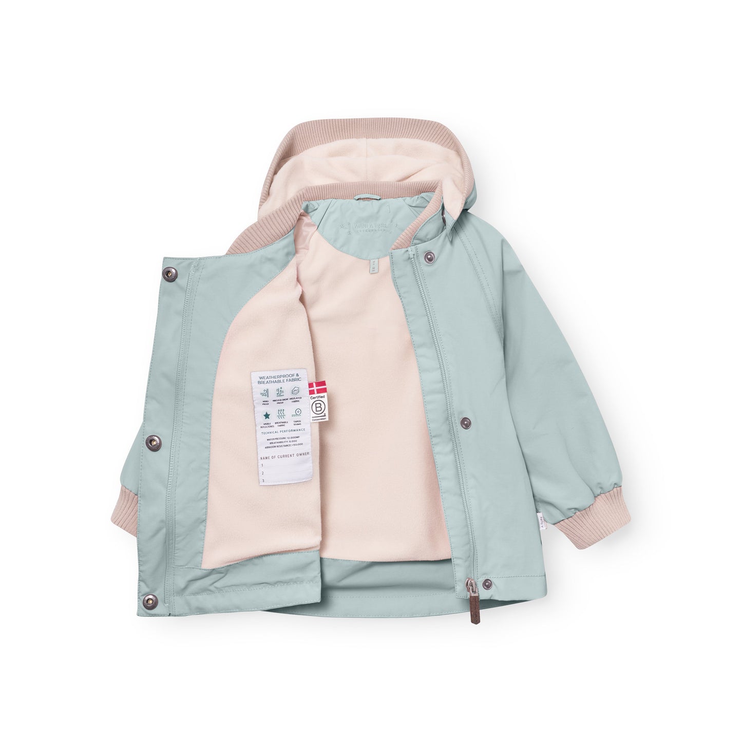 Mini A Ture MATWAI fleece lined jacket. GRS