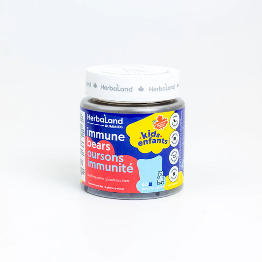 HERBALAND- KIDS IMMUN E BEARS 60 GUMMY