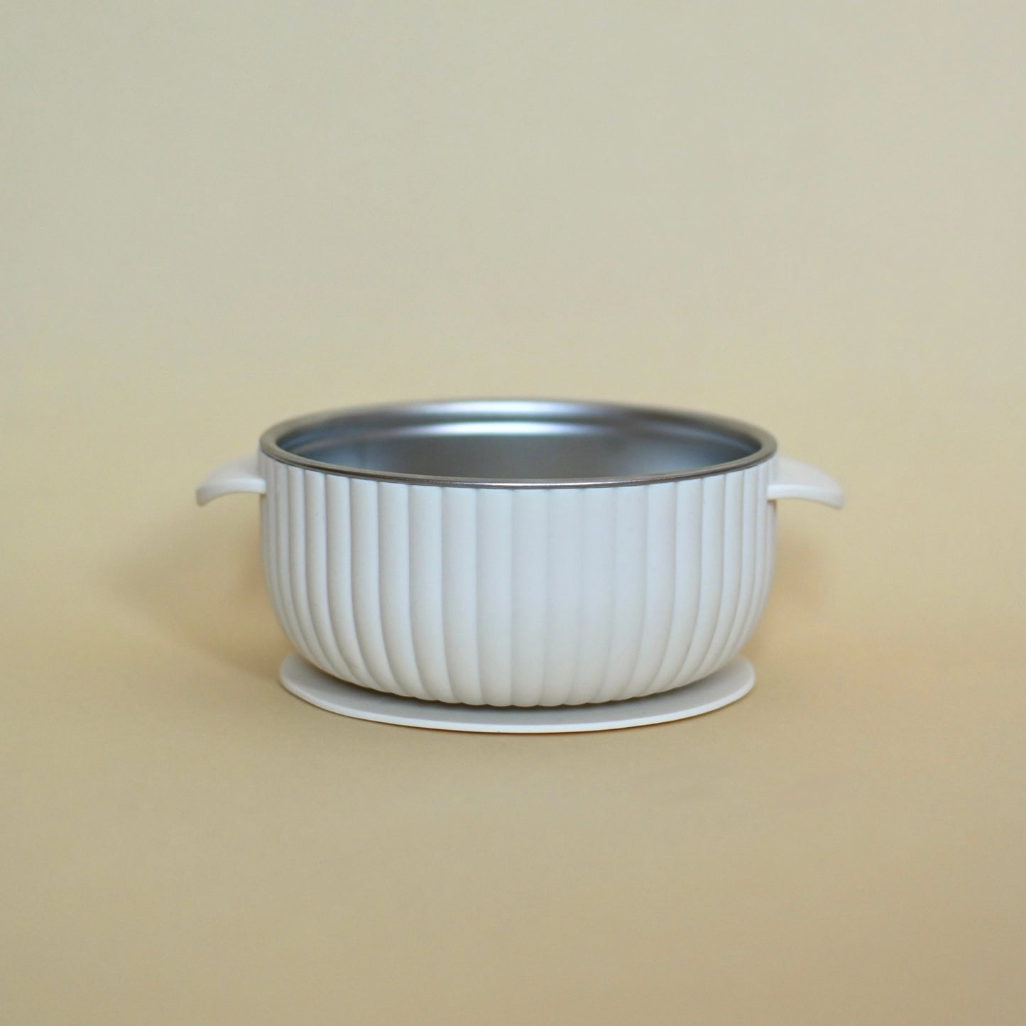MINIKA Stainless & silicone bowl
